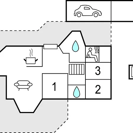 Superbe Maison à Avec Wifi Hals